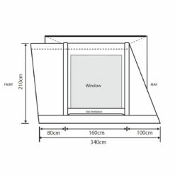 Outdoor Revolution Voyager Air Drive Away Awning (180-240cm) 10 Outdoor Revolution Voyager Air Drive Away Awning (180-240cm) -Outdoorworlddirect Sales Store voyager1